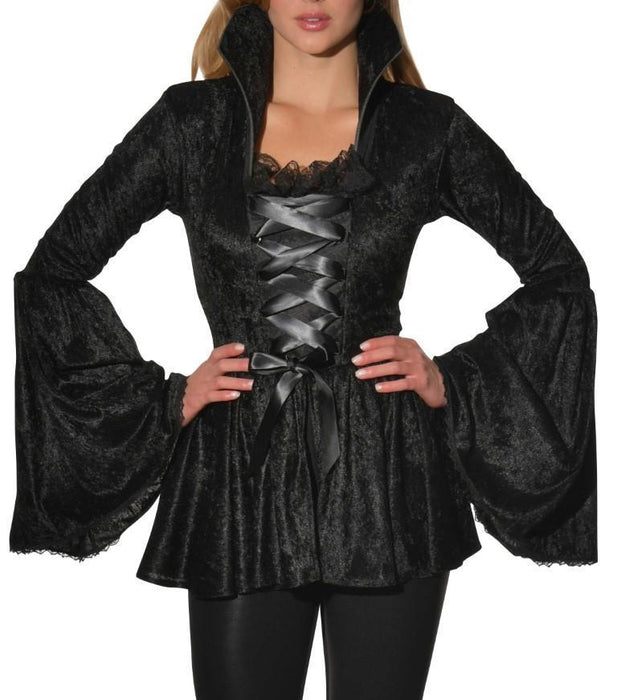 Soul Crushed Velvet Adult Top | Costume Super Centre AU