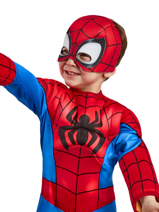 Buy Spidey Deluxe Costume for Toddlers - Marvel Spidey & His Amazing Friends from Costume Super Centre AU