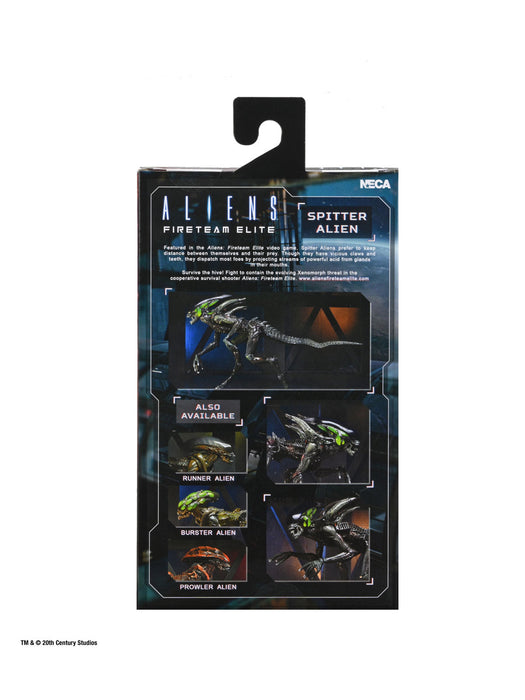 Buy Aliens - 7" Scale Action Figure - Spitter - Fireteam Elite - NECA Collectibles from Costume Super Centre AU