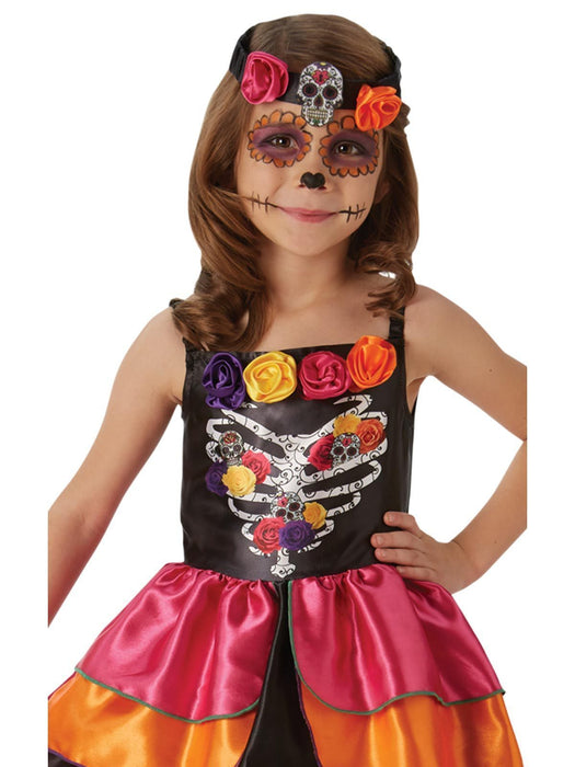 Sugar Skull Day Of The Dead Child Costume | Rubie's | Costume Super Centre AU