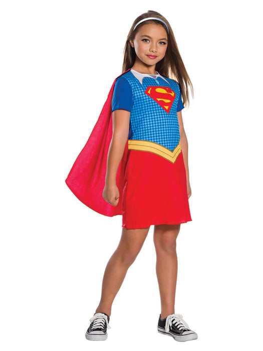 Buy Supergirl Classic Costume for Kids – Warner Bros DC Super Hero Girls from Costume Super Centre AU