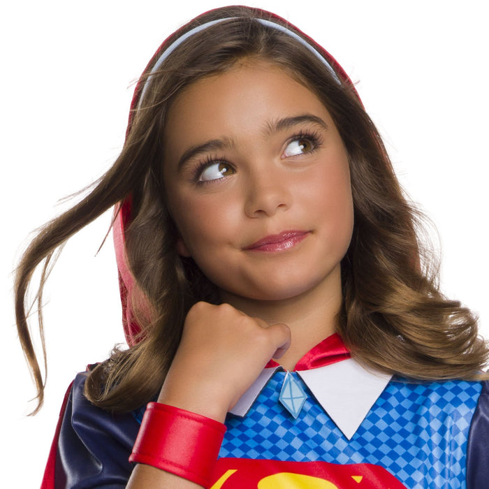 Buy Supergirl Hoodie Costume for Kids - Warner Bros DC Super Hero Girls from Costume Super Centre AU