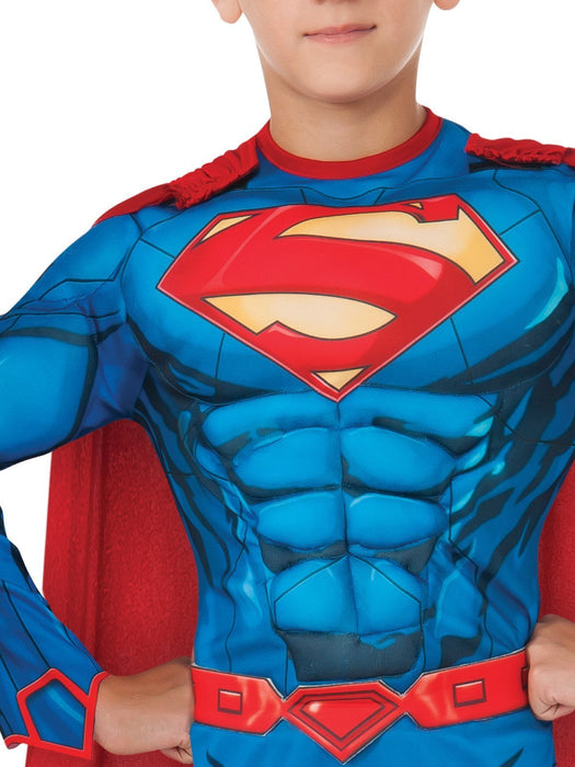 Buy Superman Deluxe Costume for Kids - Warner Bros DC Comics from Costume Super Centre AU