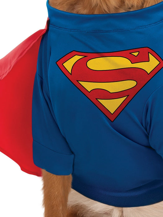 Buy Superman Deluxe Pet Costume - Warner Bros DC Comics from Costume Super Centre AU