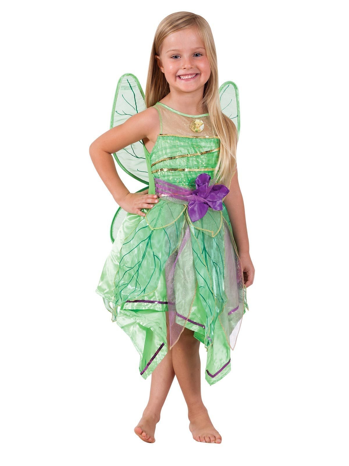 Tinker Bell Crystal Costume For Kids - Disney Fairies 