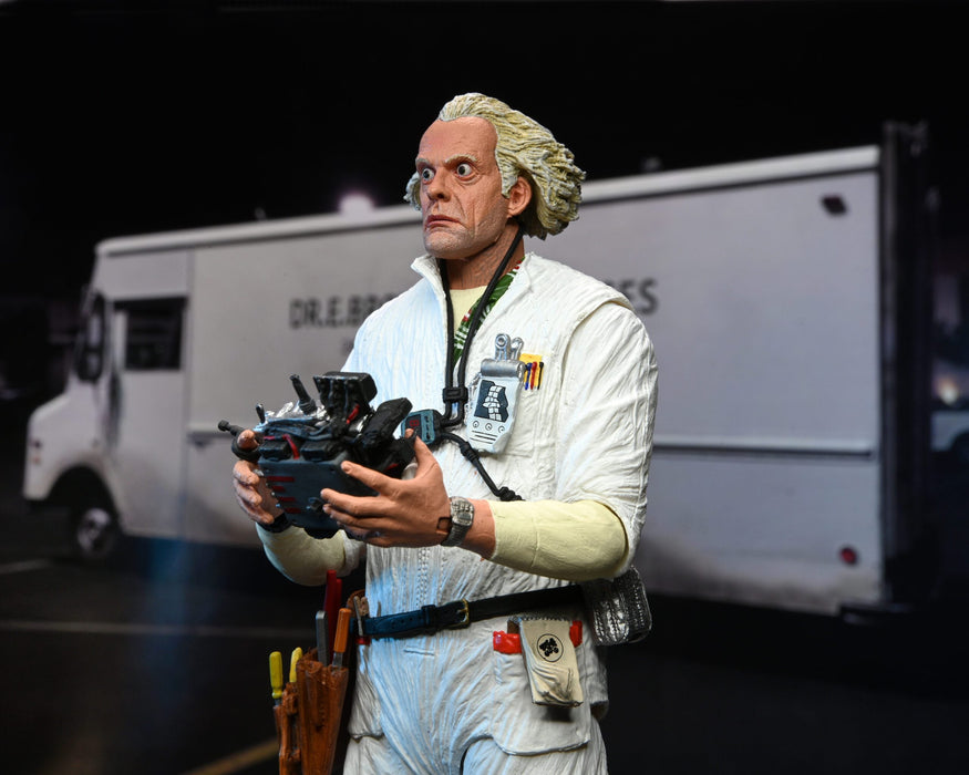 Buy Back To The Future- 7" Scale Action Figure - Ultimate Doc Brown (1985)- NECA Collectibles from Costume Super Centre AU