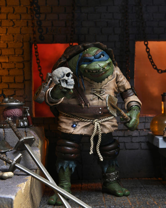 Buy Teenage Mutant Ninja Turtles X Universal Monsters – 7" Action Figurine – Ultimate Leonardo as the Hunchback - NECA Collectibles from Costume Super Centre AU