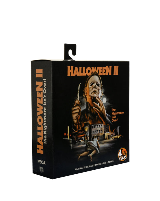 Buy Halloween 2 - 7" Scale Action Figure - Ultimate Michael Myers & Dr Loomis 2-pack - NECA Collectibles from Costume Super Centre AU