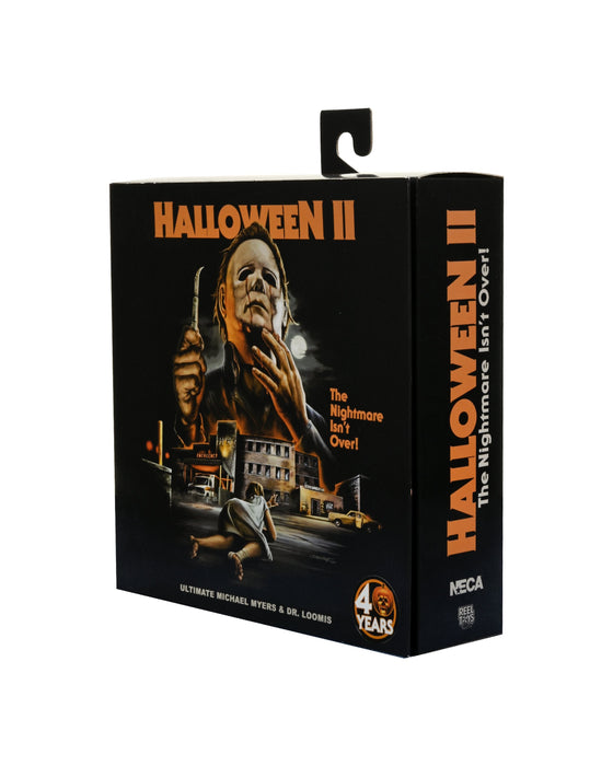 Buy Halloween 2 - 7" Scale Action Figure - Ultimate Michael Myers & Dr Loomis 2-pack - NECA Collectibles from Costume Super Centre AU