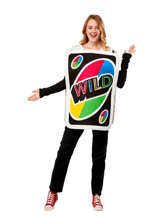 Buy Uno Wild Card Tabard Costume for Adults - Mattel Games from Costume Super Centre AU