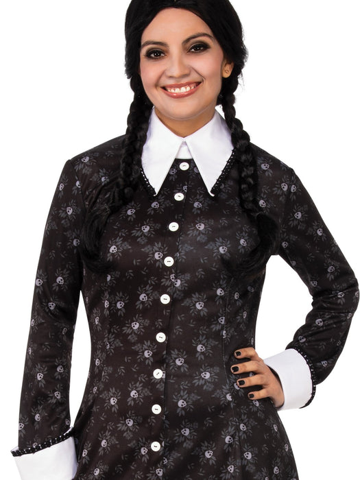 Buy Wednesday Addams Costume for Adults - The Addams Family from Costume Super Centre AU