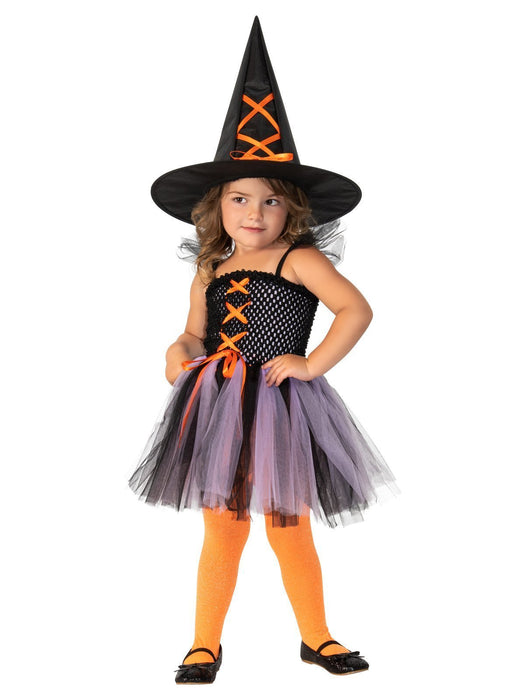 Buy Witch Purple & Orange Costume for Toddlers & Kids from Costume Super Centre AU