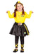 The Wiggles - Yellow Emma Wiggle Headband and Shoe Bow Set | Rubies 6500 | Costume Super Centre AU