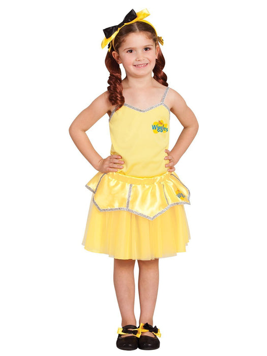 The Wiggles - Yellow Emma Wiggle Headband and Shoe Bow Set | Rubies 6500 | Costume Super Centre AU