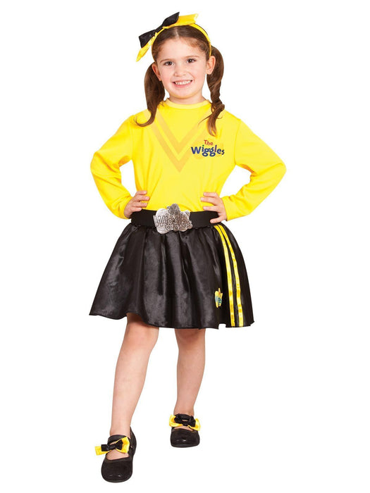 The Wiggles - Yellow Emma Wiggle Headband and Shoe Bow Set | Rubies 6500 | Costume Super Centre AU